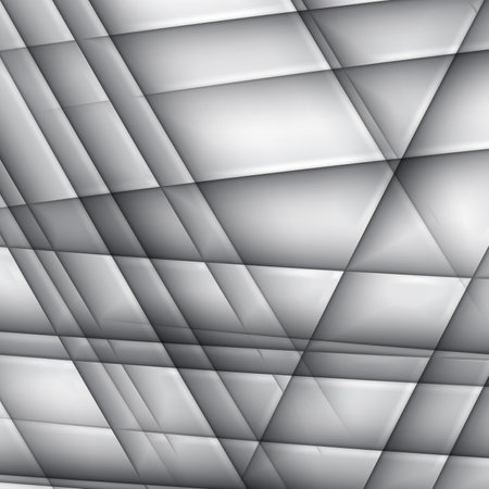 Abstract modern grey and silver are light pattern with the gradient stripes texture background. Vector illustration.のイラスト素材