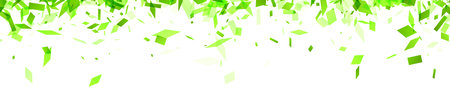 A dynamic and fresh burst of green shards, representing concepts such as growth, vitality, and natural energy in a modern abstract design.のイラスト素材