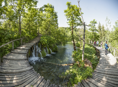 plitvice lakes national parkのeditorial素材