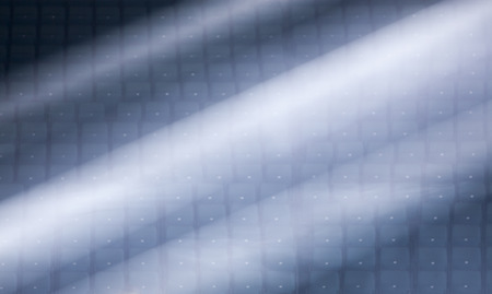 Light from the scene during the concert.