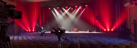 Professional digital video camera. accessories for 4k video cameras.の写真素材