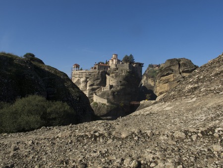Orthodox monasteries Meteora, Kalambaka, Greece.