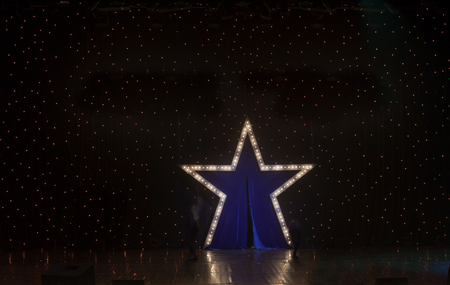 light in the theater, club, a concert.の写真素材