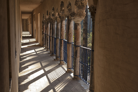 views of the historic center of Seville, Spain.の写真素材