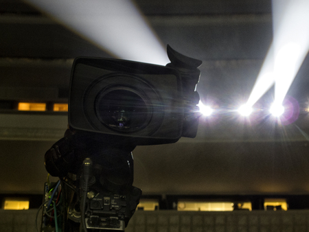 TV broadcast of the event from the concert hall