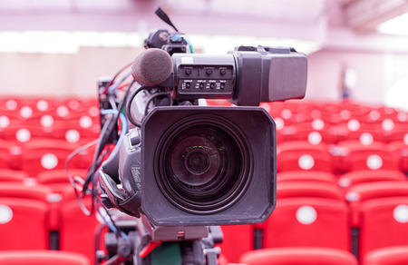 TV broadcast of the event from the theater.