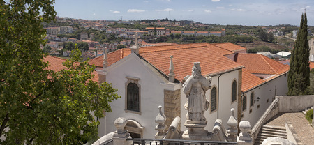 views of the historic center of Coimbra, Portugal.の写真素材
