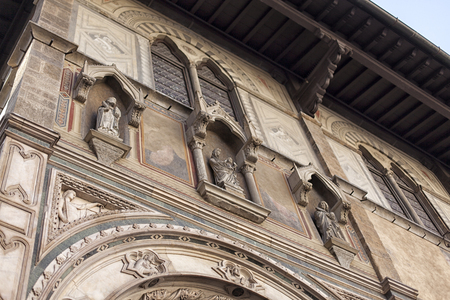 Florence. The historical center of the old city.の写真素材