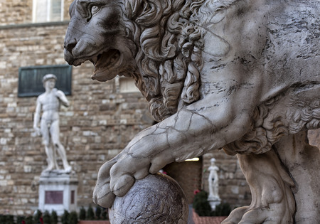 Florence. The historical center of the old city.の写真素材