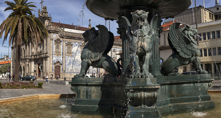 Views of the historic center of Porto. Portugal.の写真素材
