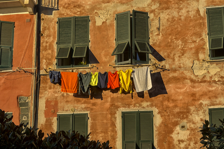 Cinque Terre, historical Center. natural landscape. Italy.の写真素材