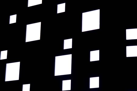abstract background of colorful lamps, with shallow depth of field.の写真素材