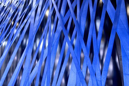 abstract background of colorful lamps, with shallow depth of field.の写真素材