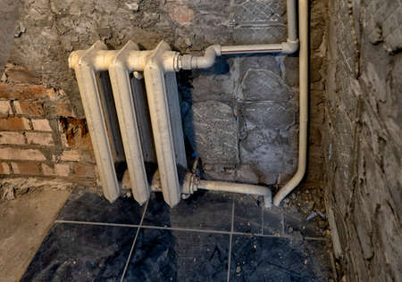 renovation in an old Soviet apartment. Russia.
