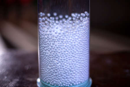 Background blue screen technology LED modern and beautiful.の写真素材