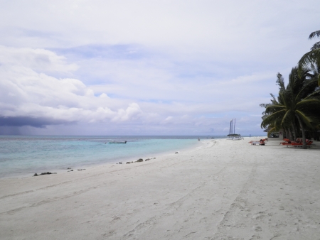 Maldives kani island beachの写真素材