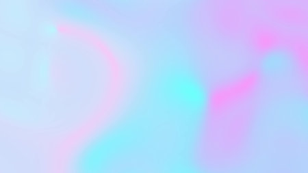 Abstract pastel pink turquoise gradient background with liquid waves. Y2K aesthetic styleの写真素材