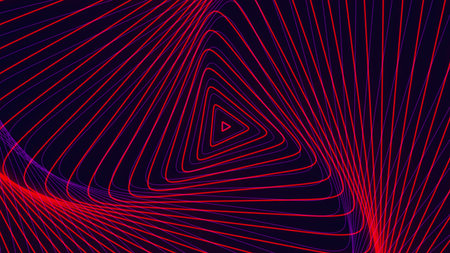 Abstract twirl red stripes background.の写真素材