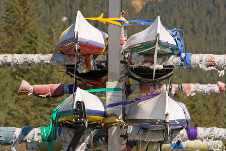 Kayaks in Homer, Alaska
