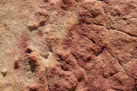 Red sandstone texture or backgroundの写真素材
