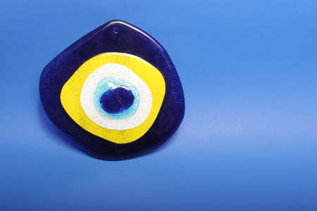 Evil Eye for good luckの写真素材