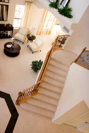 Modern tastefully decorated living room