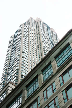 Tall skyscrapers in big cityの写真素材