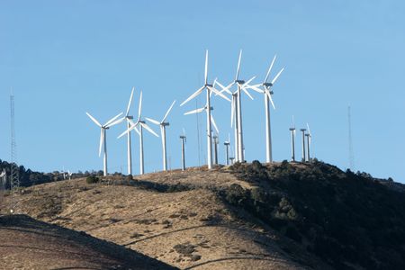 Wind turbines for clean energy