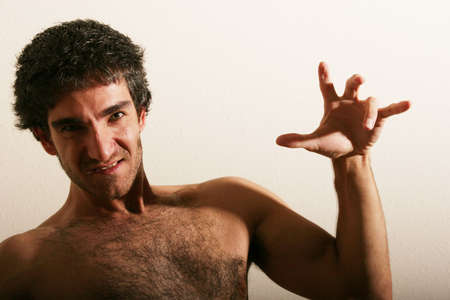 Handsome young man portraitの写真素材