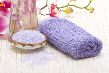 Various spa and bath objectsの写真素材