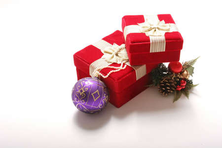 Christmas present and decorations