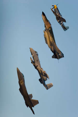 US Military Airplanes during Heritage Run