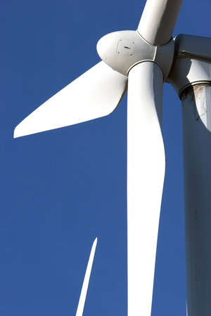 Wind turbines for alternative energyの写真素材