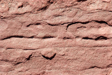 Red textured sandstone backgroundの写真素材