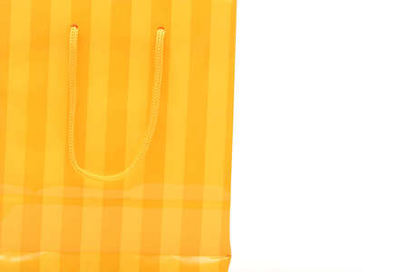 Shopping bag isolated on white backgroundの写真素材
