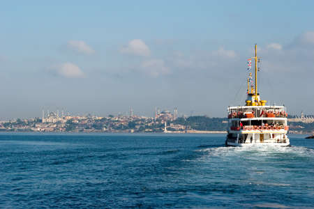 A scenic view from Istanbul Turkeyの写真素材
