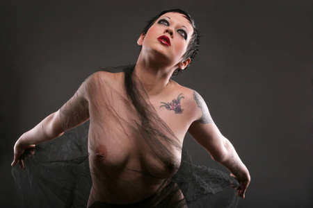 Alternative girlの写真素材