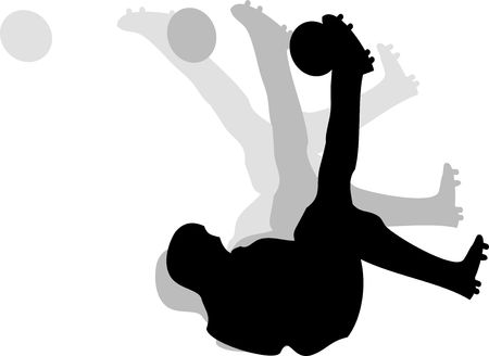 Bicycle Kick の写真素材