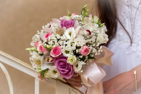 beautiful bouquet svodebnyjの写真素材