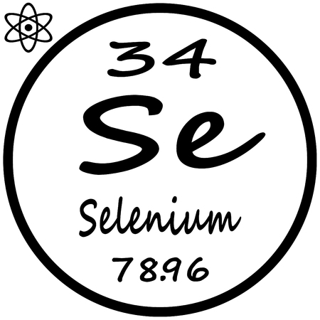 Periodic Table of Elements - Seleniumのイラスト素材