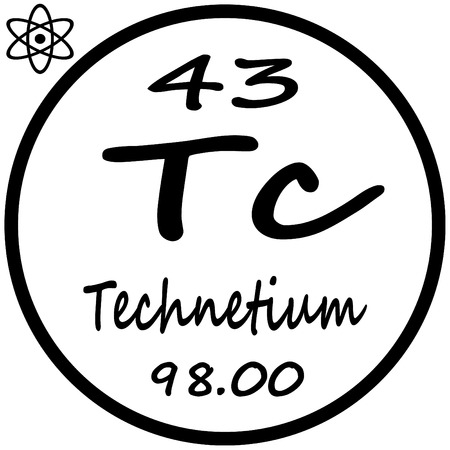 Periodic Table of Elements - Technetiumのイラスト素材