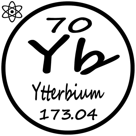 Periodic Table of Elements - Ytterbiumのイラスト素材