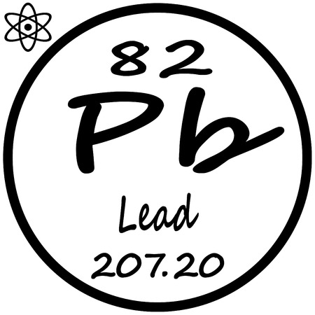 Periodic Table of Elements - Leadのイラスト素材