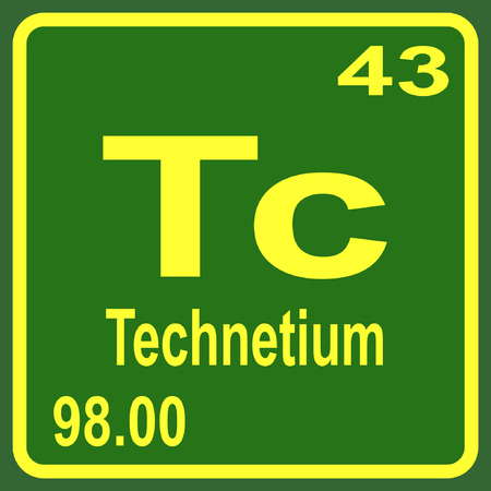 Periodic Table of Elements - Technetiumのイラスト素材