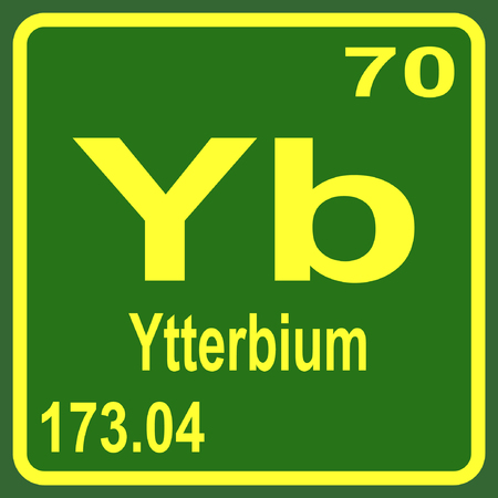 Periodic Table of Elements - Ytterbiumのイラスト素材