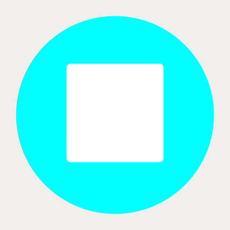 Stop navigation button.Vector illustration.のイラスト素材