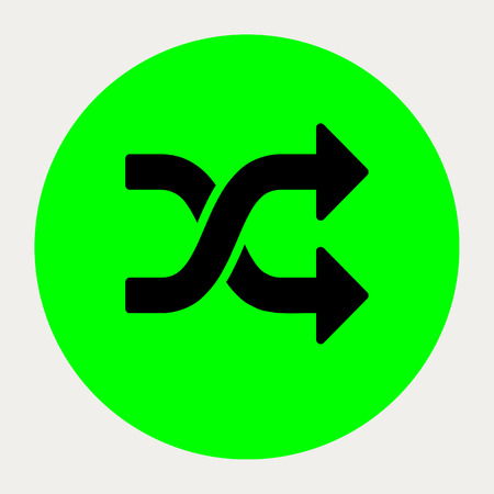 Random navigation button.Vector illustration.のイラスト素材