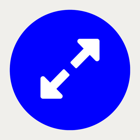 Expand navigation button.Vector illustration.のイラスト素材