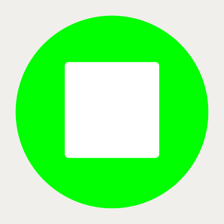 Stop navigation button.Vector illustration.のイラスト素材