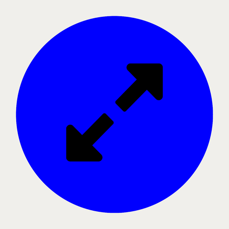 Expand navigation button.Vector illustration.のイラスト素材